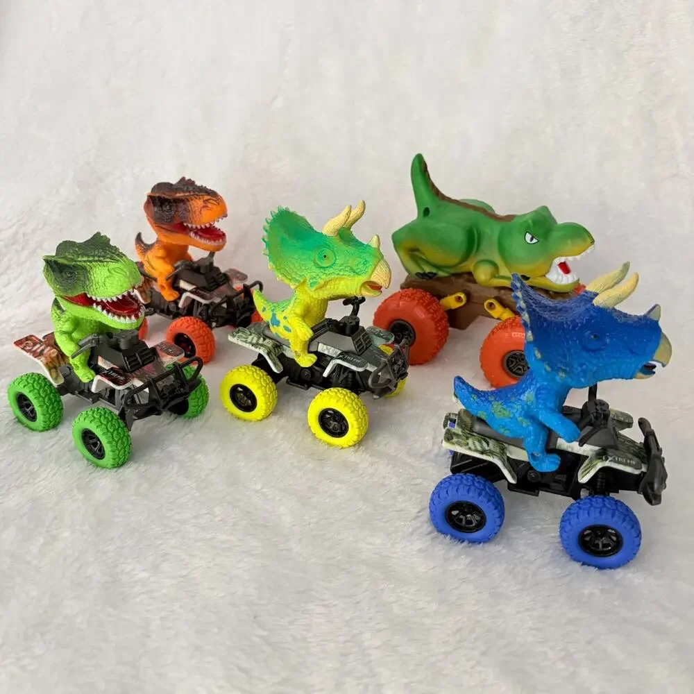 Dinosaur Truck‎ Lot Gift Toy Cas ATV Monster Dino Cars Toddler Children Plastic